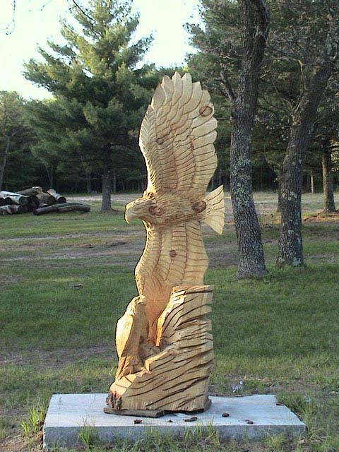 Eagle With No Finish